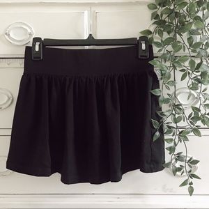 Girls Black Zella Girl/Nordstrom Miniskirt/Skort